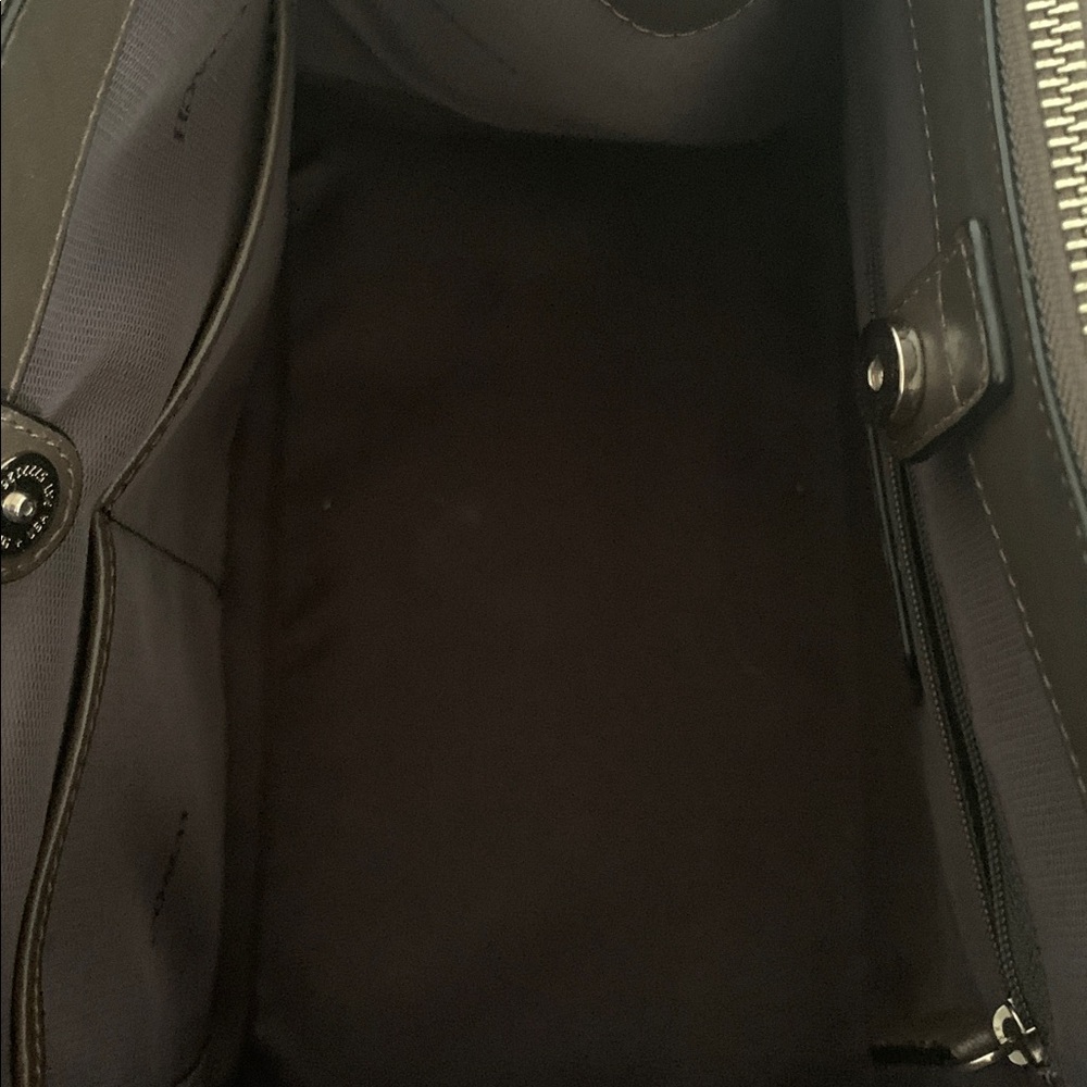 Coach Crosby Carryall Dark Brown Leather - Picture 3 of 4